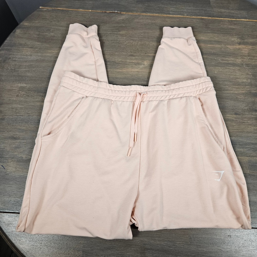 Gymshark Women's XXL Pippa Training Joggers High Rise Sweatpants Light Pink